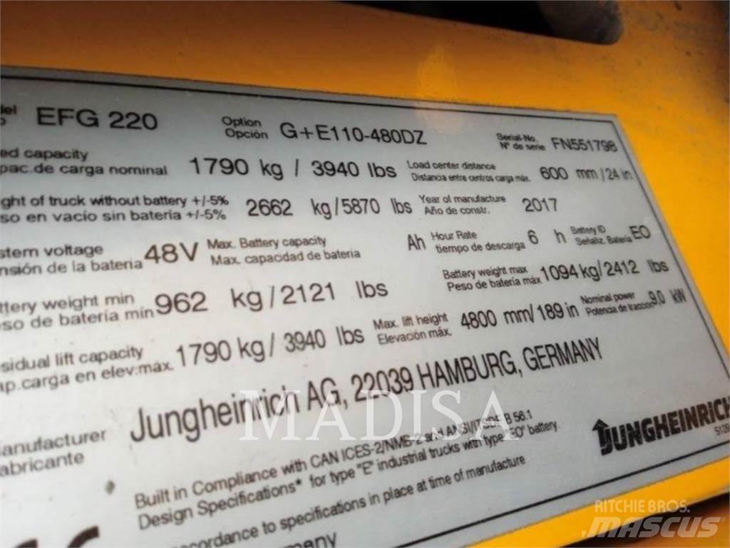 Jungheinrich EFG 220 Muut haarukkatrukit