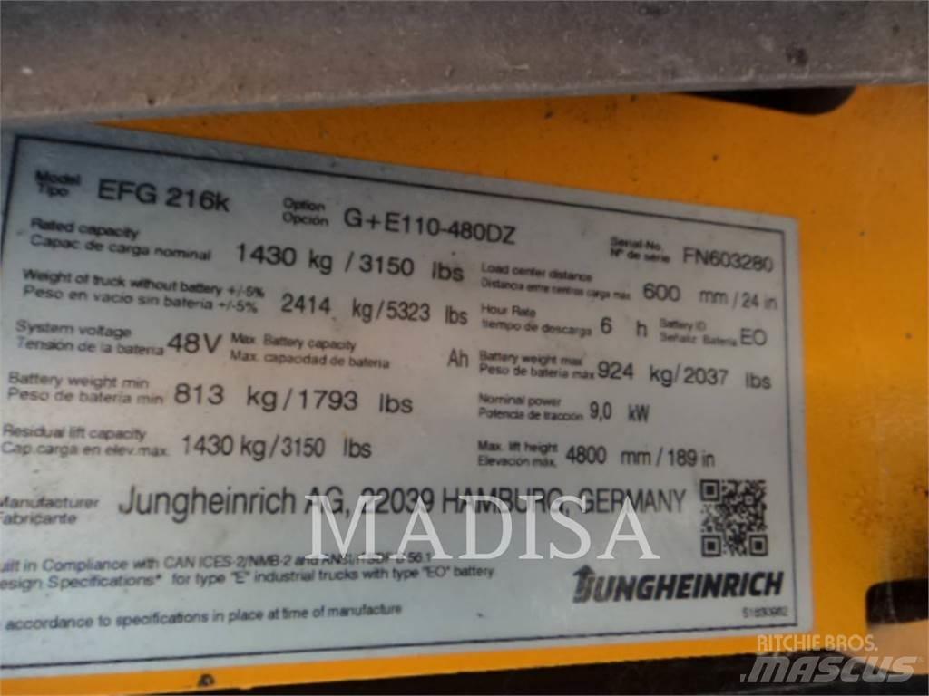 Jungheinrich EFG216K Muut haarukkatrukit