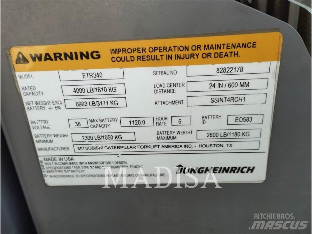Jungheinrich ETR 340A Muut haarukkatrukit