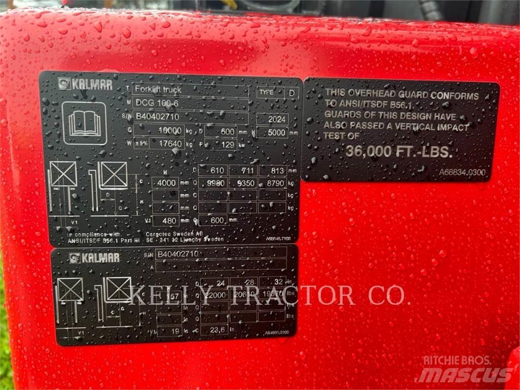 Kalmar DCG100-6 Dieseltrukit