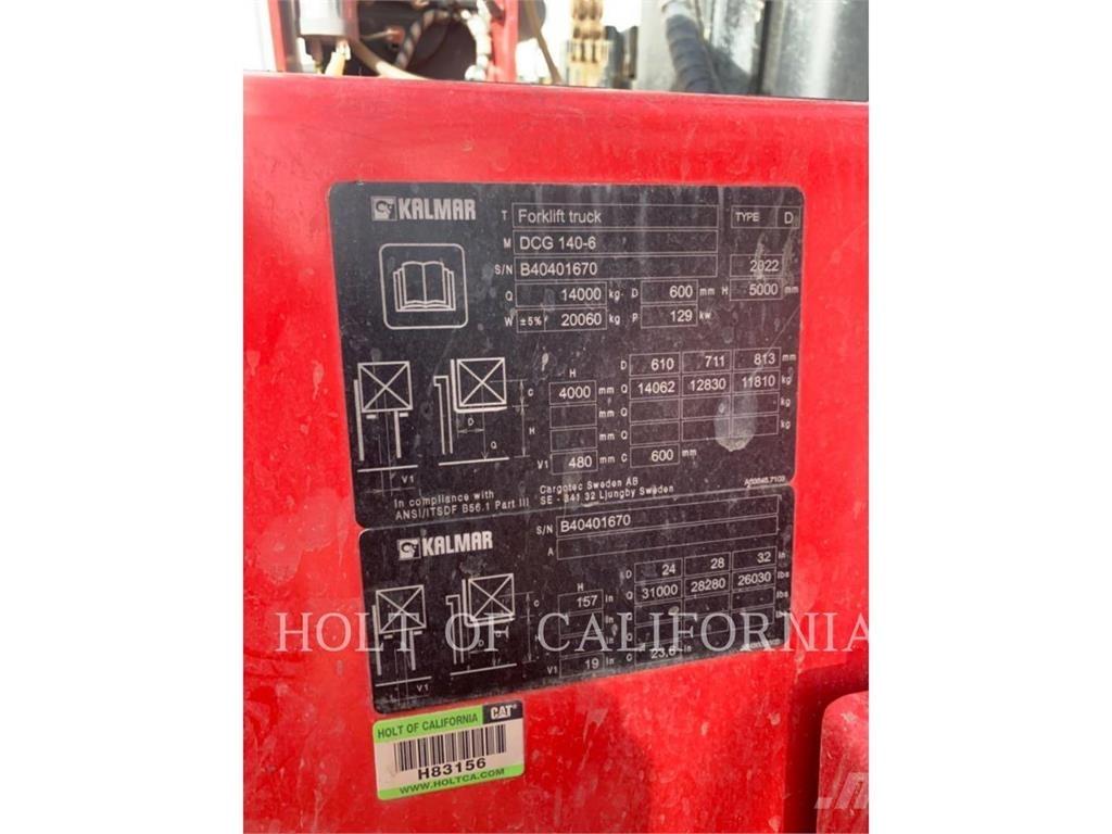 Kalmar DCG140-6 Dieseltrukit