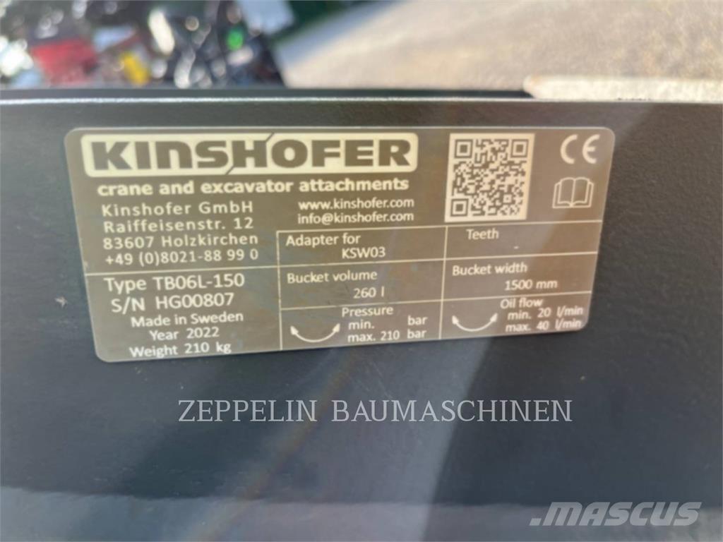 Kinshofer TB06-1500 GLV Ketjukaivurit