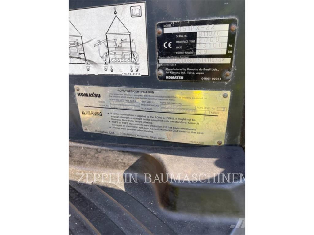Komatsu D51PX-22 Telaketjupuskutraktorit