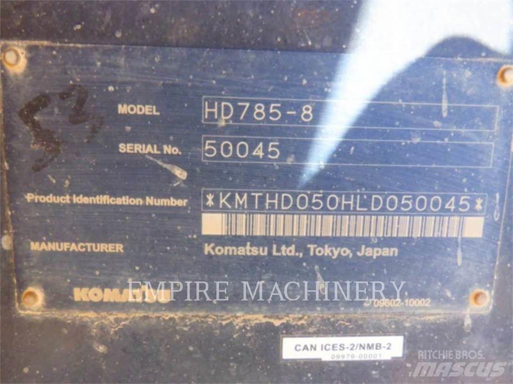 Komatsu HD785-8 Dumpperit
