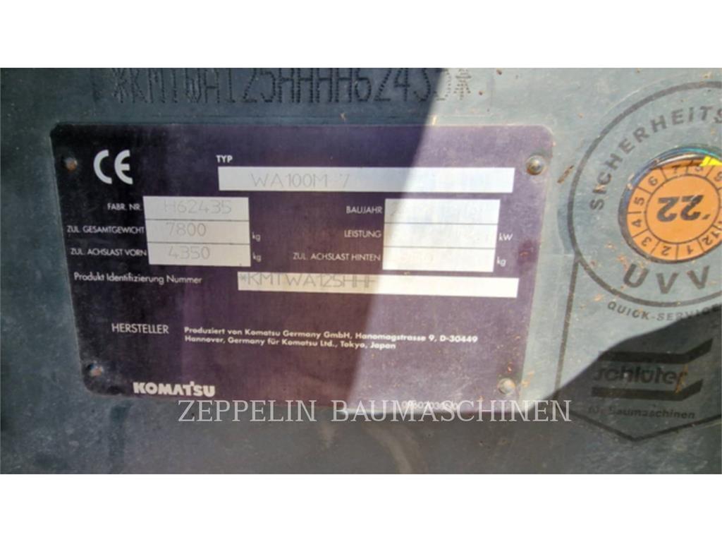 Komatsu WA100M-7 Pyöräkuormaajat