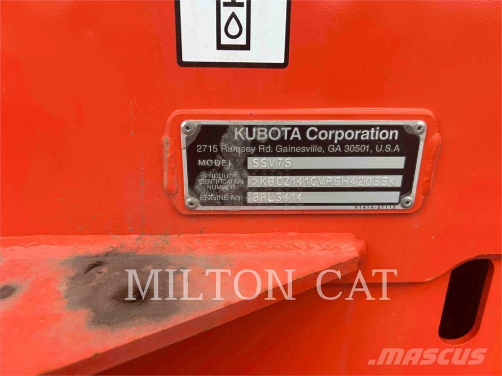 Kubota SSV 75 Liukuohjatut kuormaajat