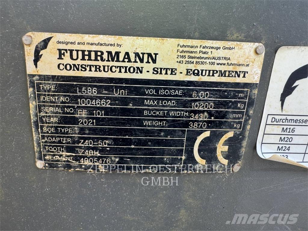 Liebherr L586 Pyöräkuormaajat