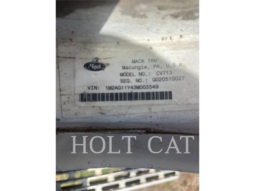 Mack GRANITE CV713 Muut kuorma-autot