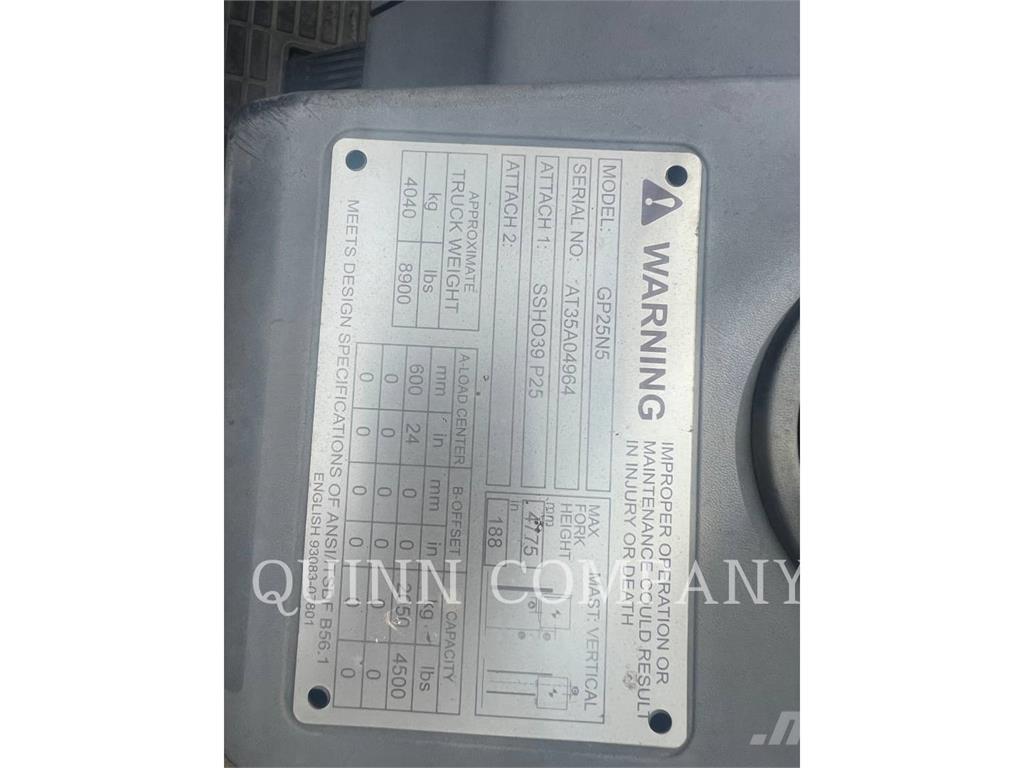 MCFA GP25N5-GLE Muut haarukkatrukit