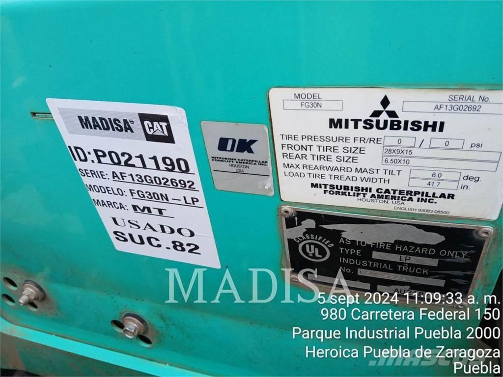 Mitsubishi FG30N-LP Muut haarukkatrukit