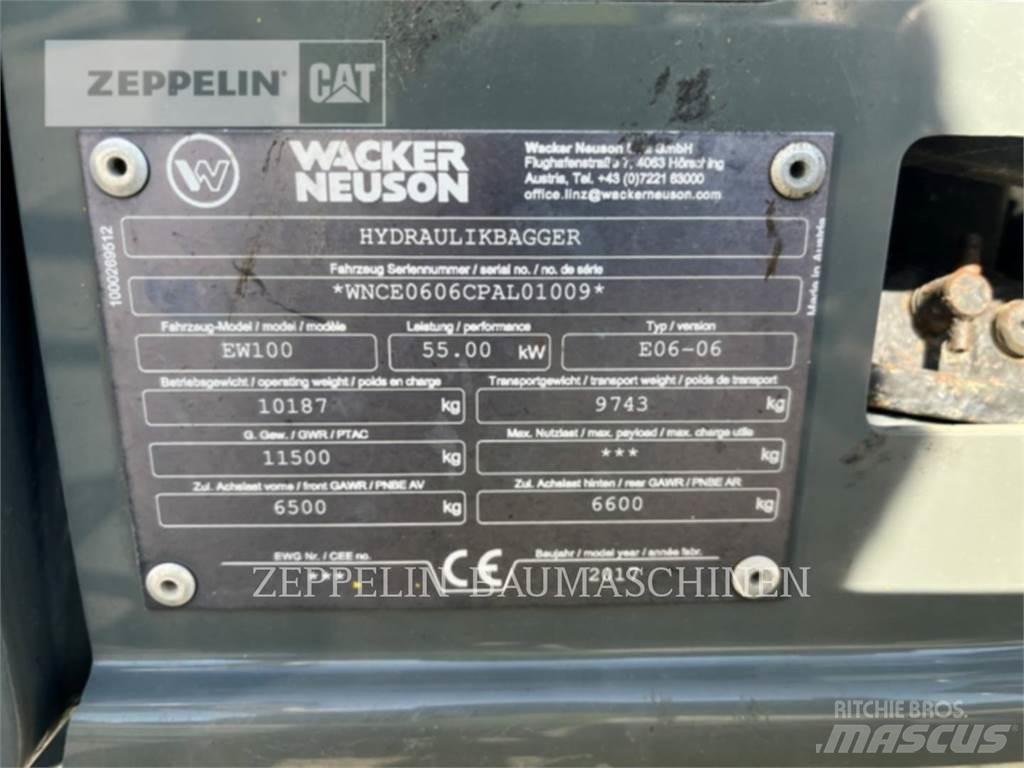 Neuson EW100 Pyöräkaivukoneet