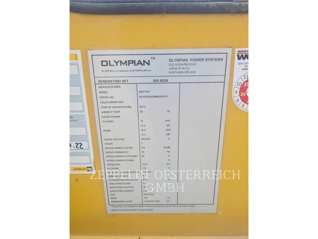 Olympian CAT GEP 18-6 Muut generaattorit
