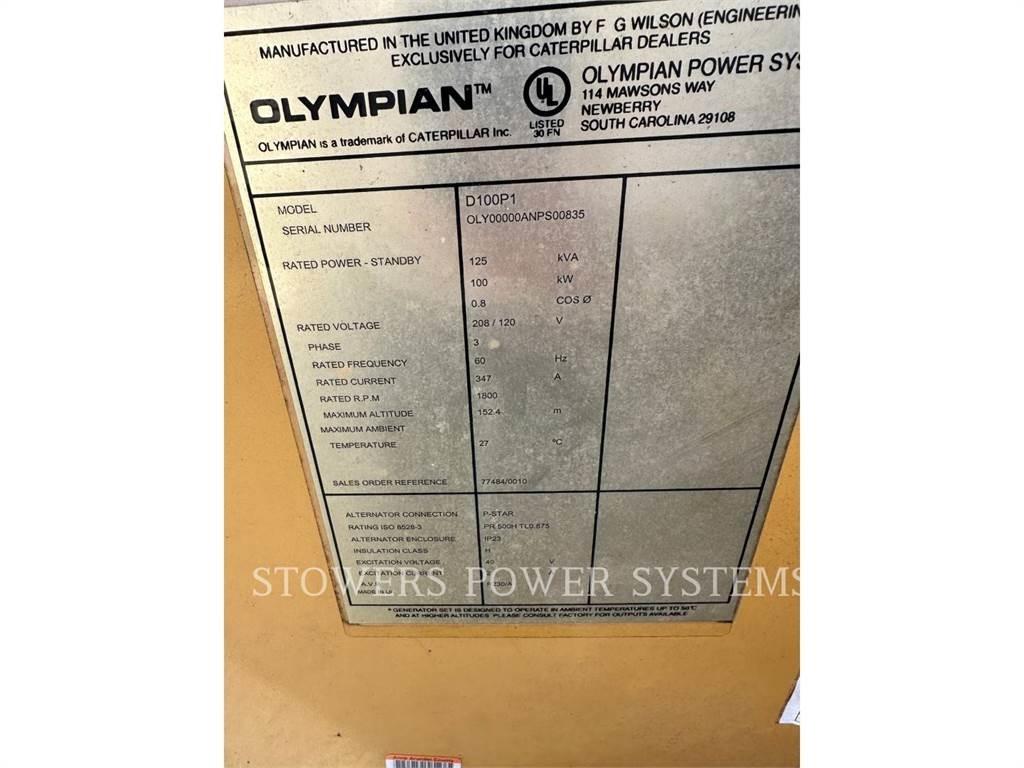 Olympian D100P1 Dieselgeneraattorit
