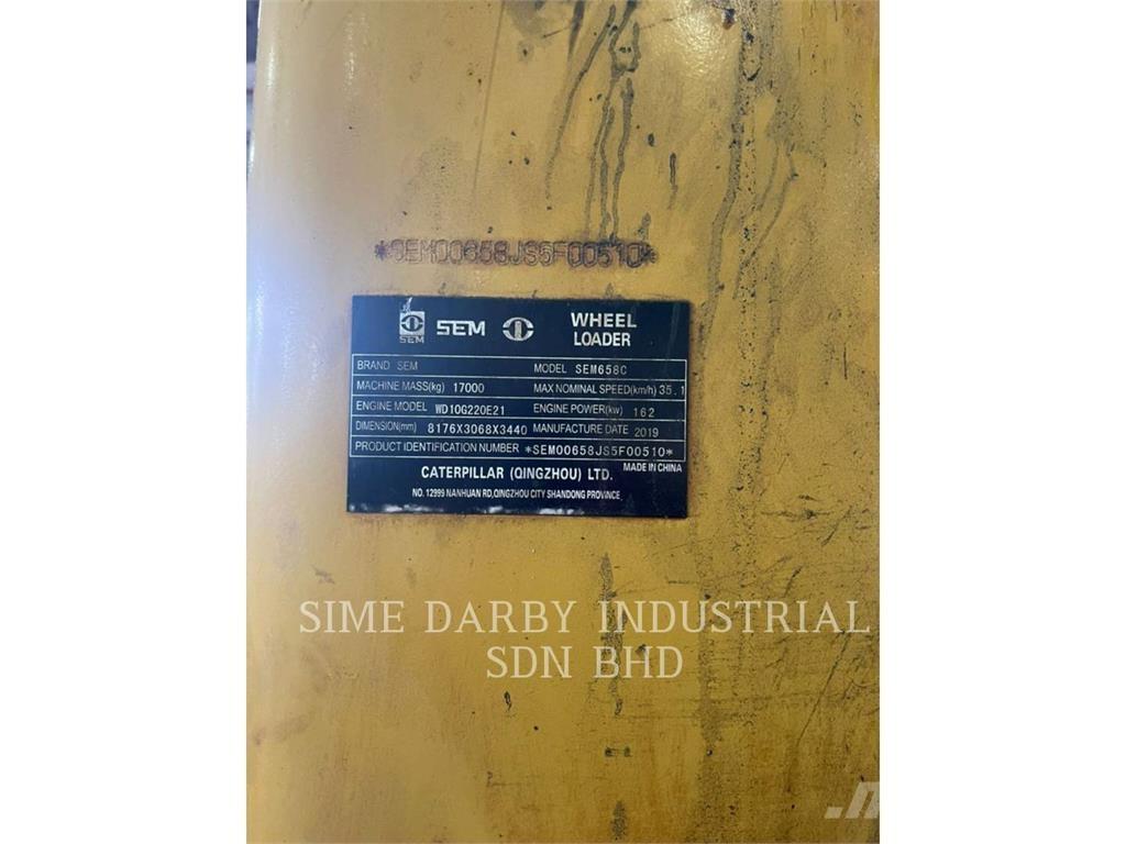 SEM MACHINERY SEM 658C Pyöräkuormaajat