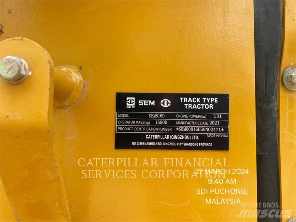 SEM MACHINERY SEM816D Telaketjupuskutraktorit