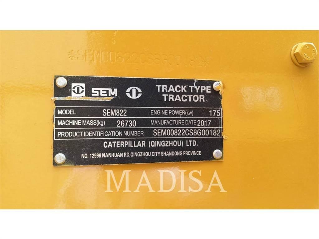 SEM MACHINERY SEM822 Telaketjupuskutraktorit