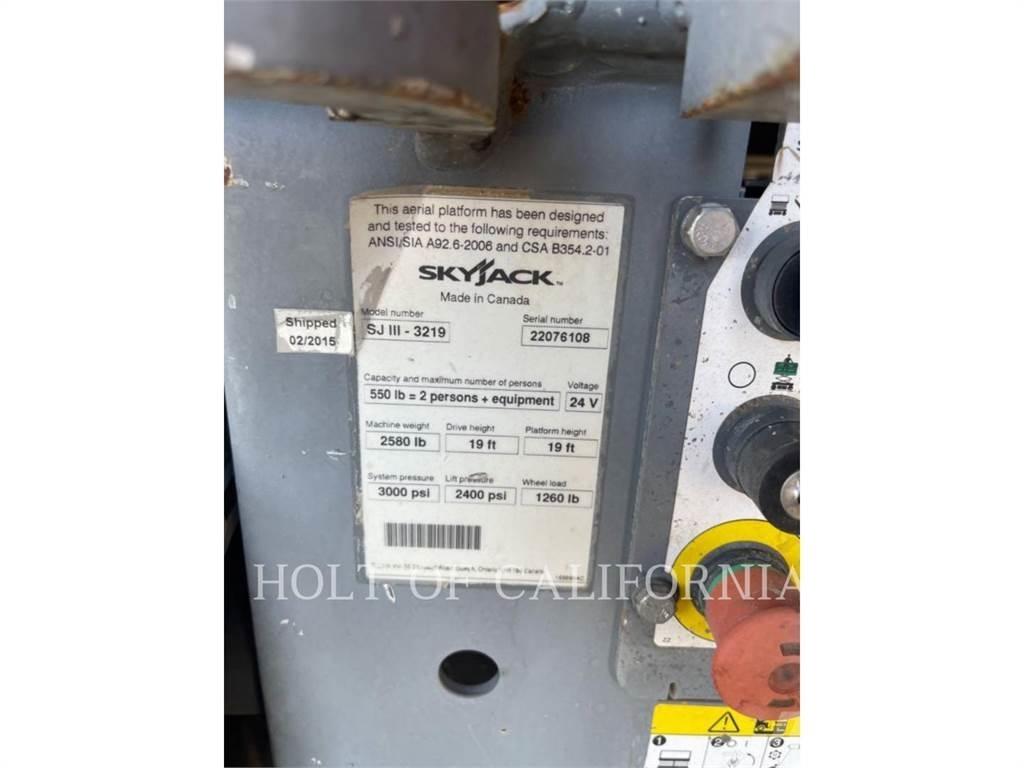 Skyjack SCISSOR 19 Saksilavat