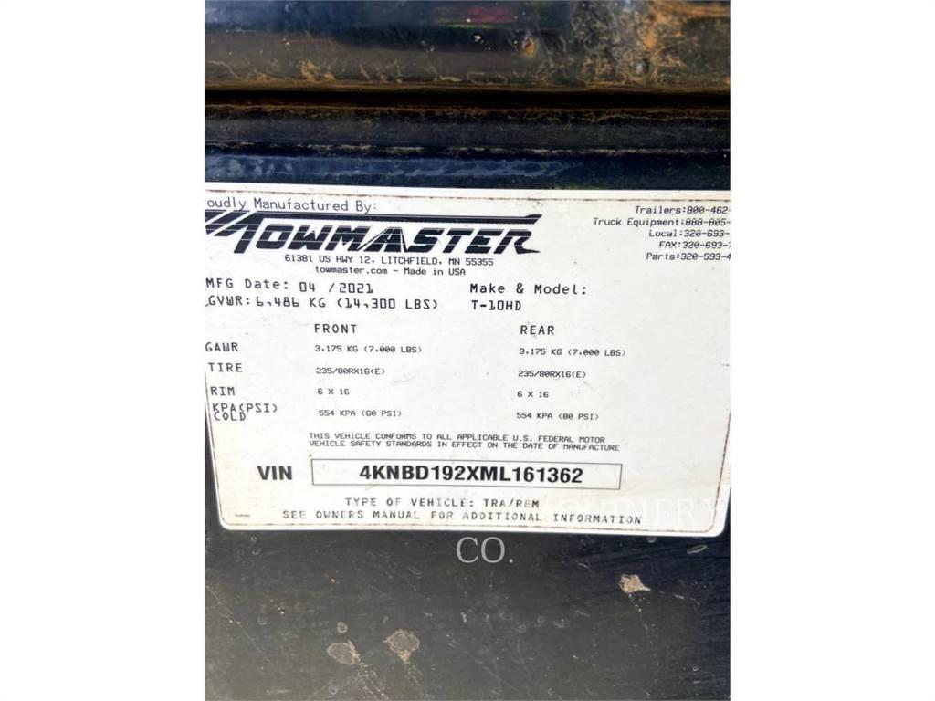 TOWMASTER T-10DH Muut perävaunut