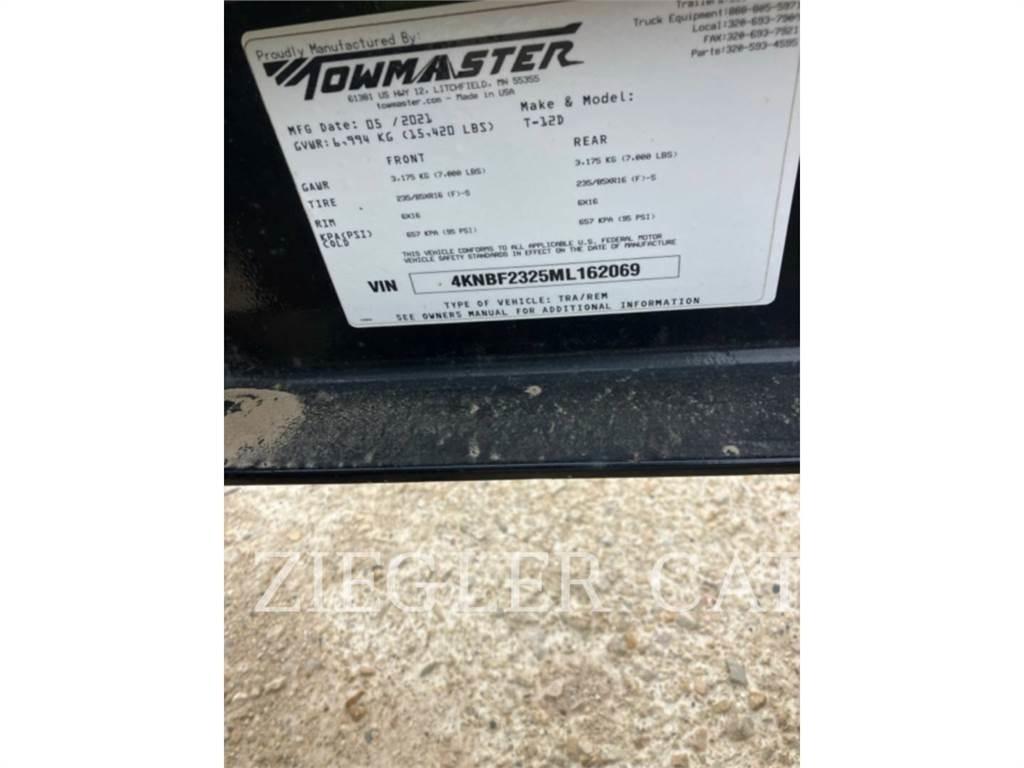 TOWMASTER T12D Muut perävaunut