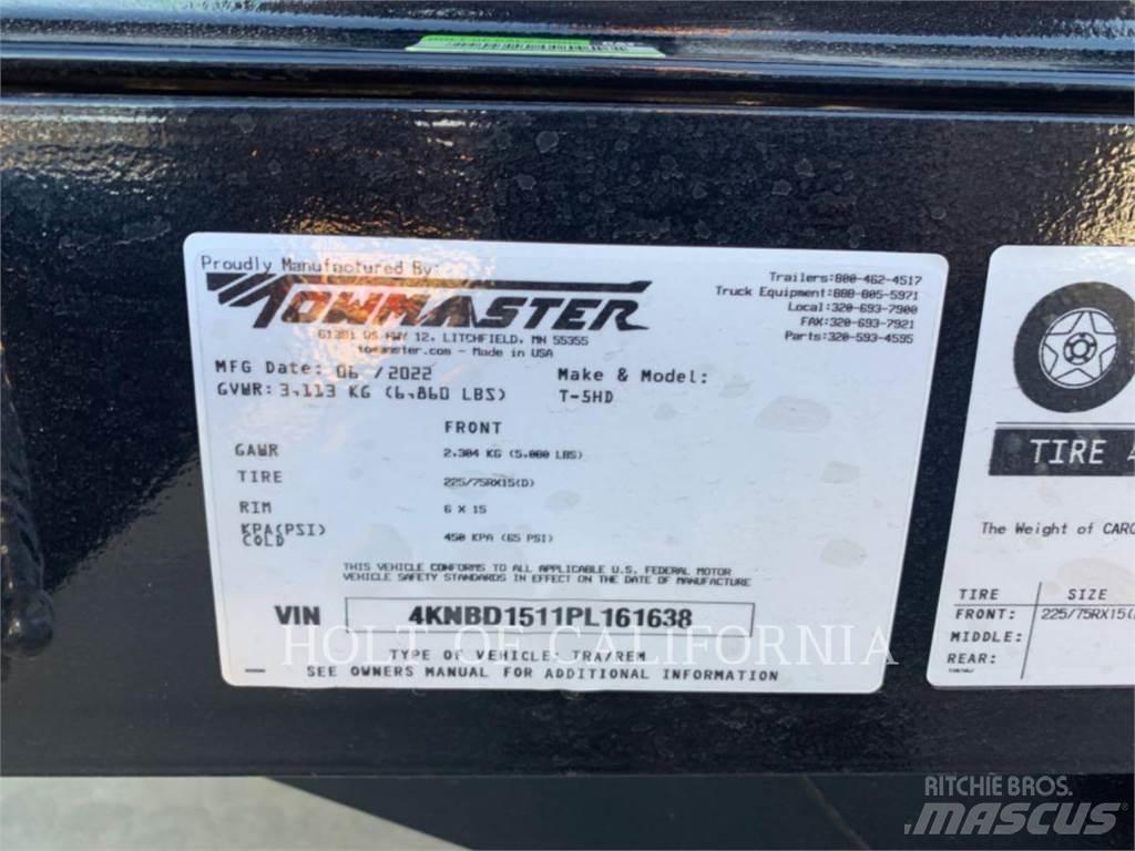 TOWMASTER TRLR DMP10 Muut perävaunut