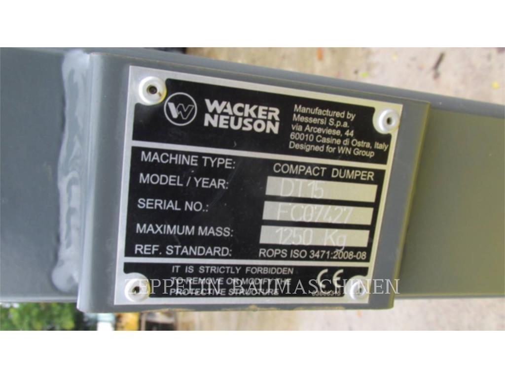 Wacker DT15 Dumpperit