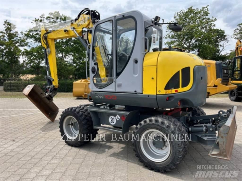 Wacker EW100 Pyöräkaivukoneet