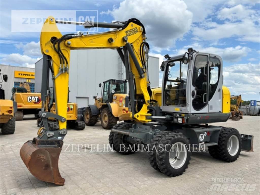Wacker EW100 Pyöräkaivukoneet