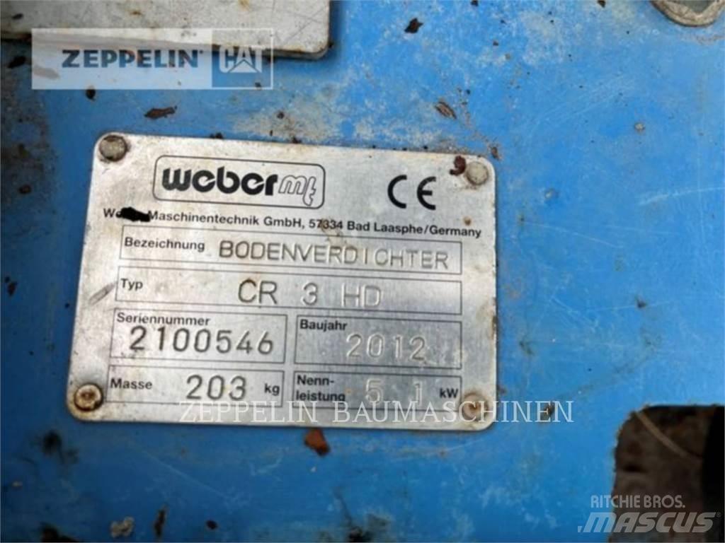 Weber CR-3HD Tärylevyt