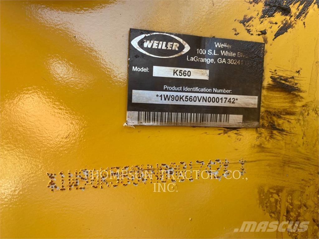 Weiler K560FV Nivelpuomikuormaajat