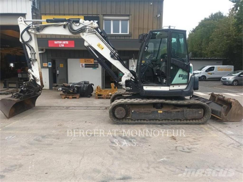 Yanmar SV100 Telakaivukoneet