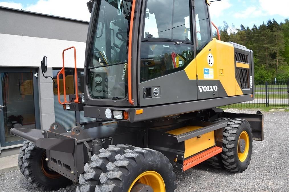 Volvo EW 180 E Pyöräkaivukoneet