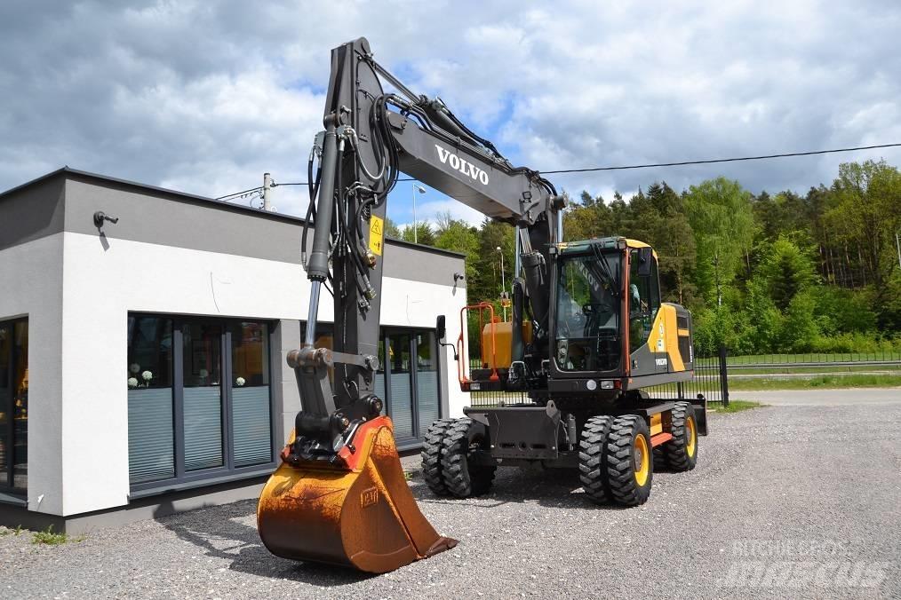 Volvo EW 180 E Pyöräkaivukoneet