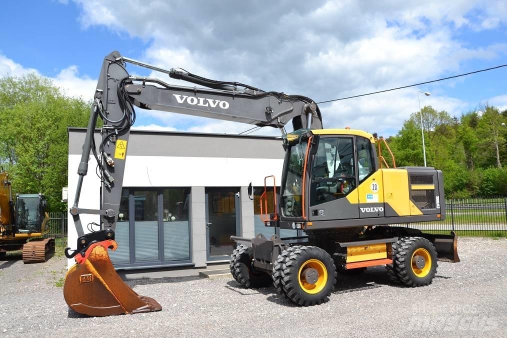 Volvo EW 180 E Pyöräkaivukoneet