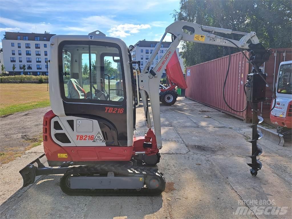 Takeuchi TB216 Muut koneet