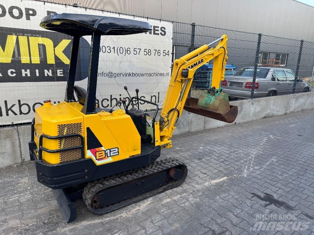 Yanmar B12 Minikaivukoneet < 7t