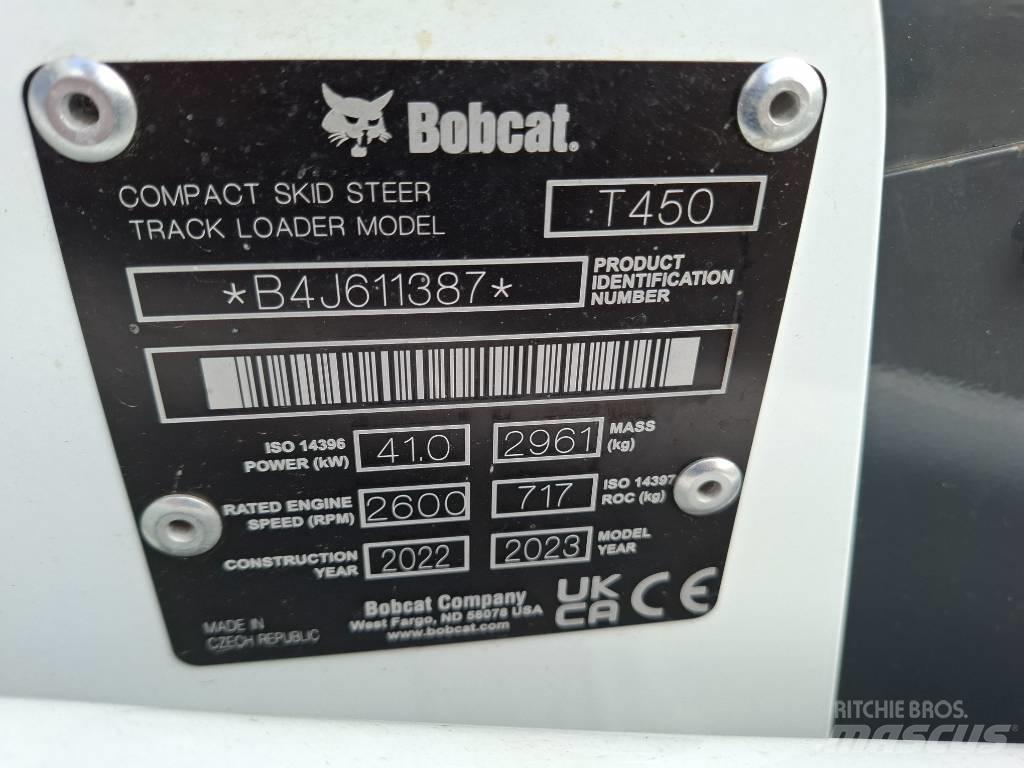 Bobcat T 450 Liukuohjatut kuormaajat