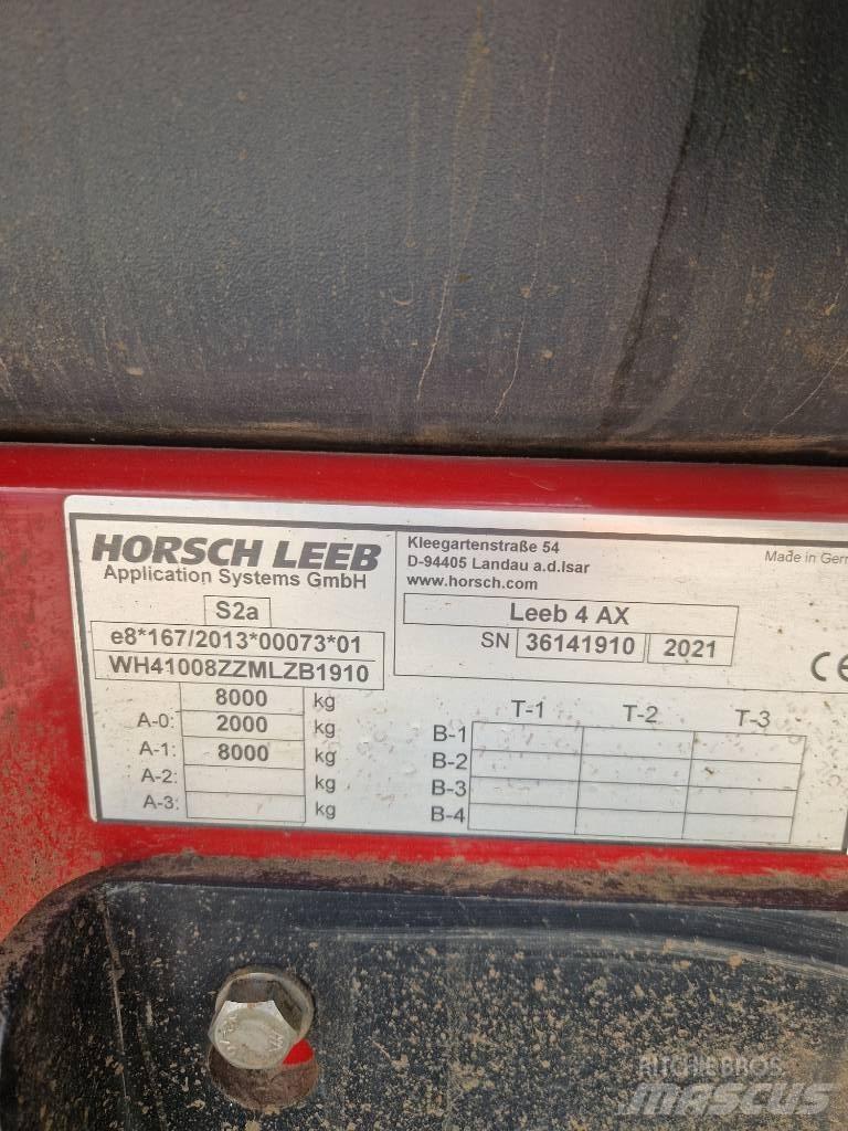 Horsch Leeb 4 AX Hinattavat ruiskut