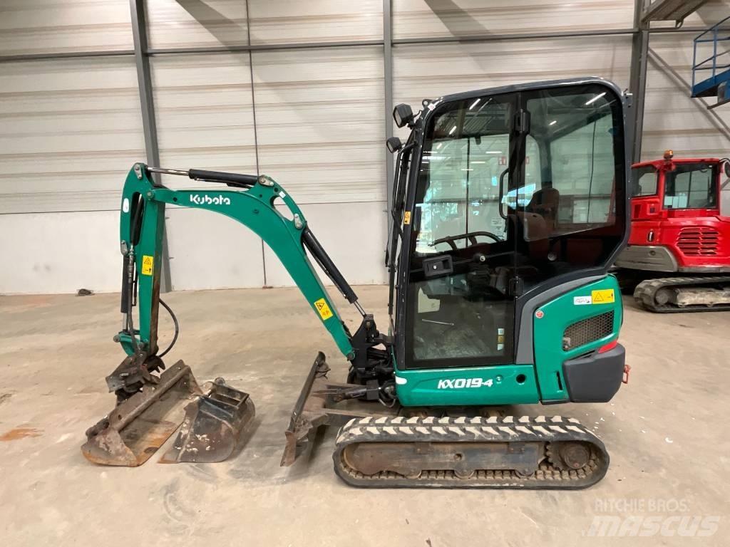 Kubota KX 019-4 Minikaivukoneet < 7t