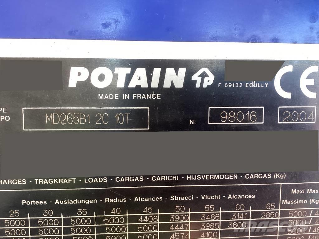 Potain MD265B1-J10 Torninosturit
