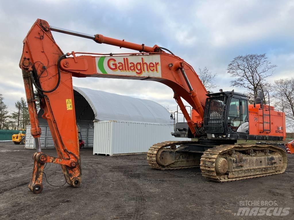 Hitachi ZX670LCH-5B Telakaivukoneet