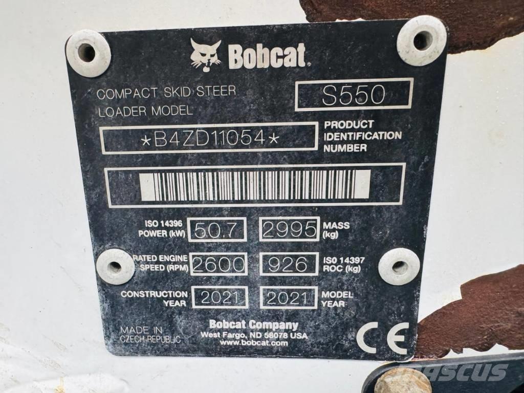 Bobcat S 550 Liukuohjatut kuormaajat
