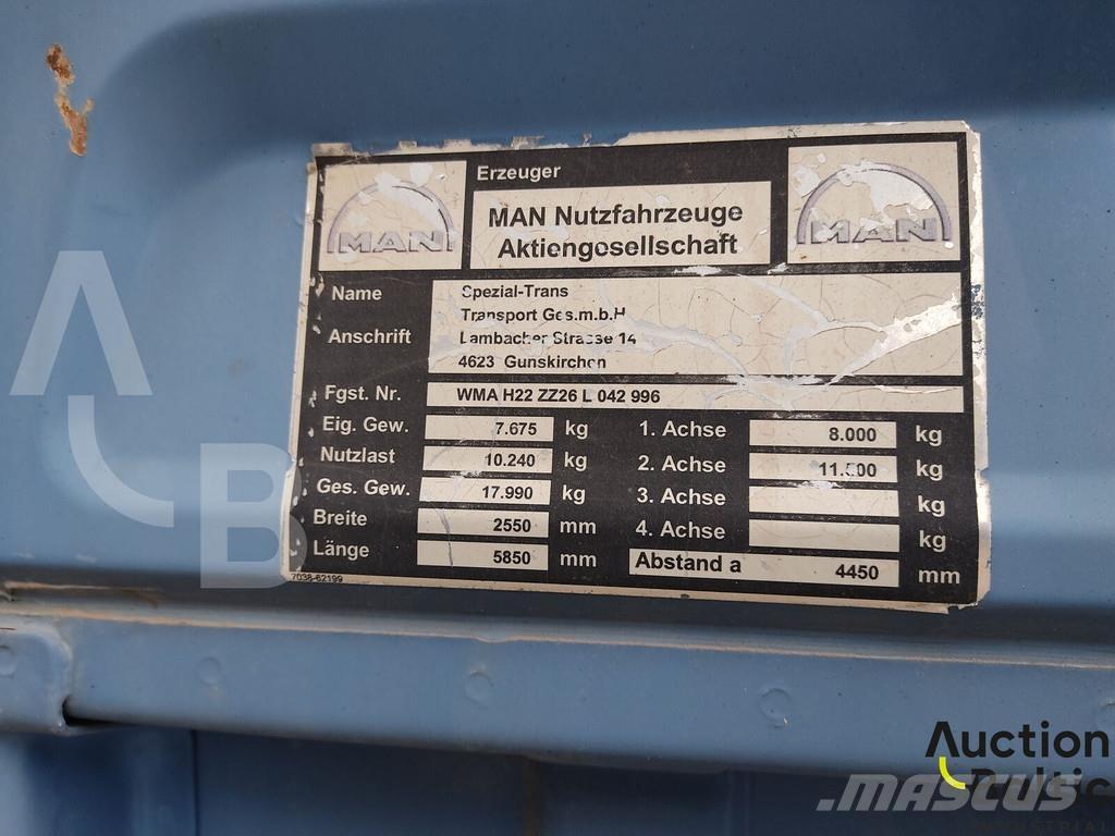 MAN TGA18.430 Vetopöytäautot