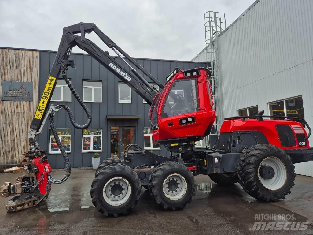 Komatsu 901 Harvesterit