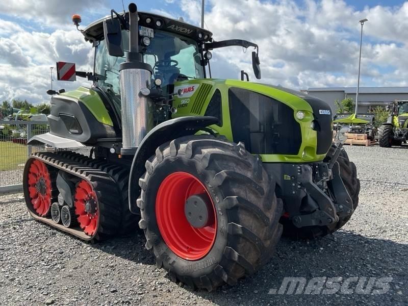 CLAAS Axion 960 TT Tela-alustaiset nosturit