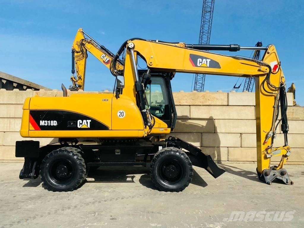 CAT M 318 D Pyöräkaivukoneet