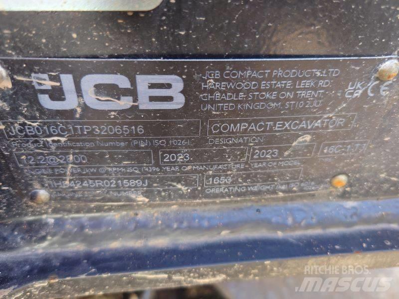 JCB 16 C-1 Minikaivukoneet < 7t
