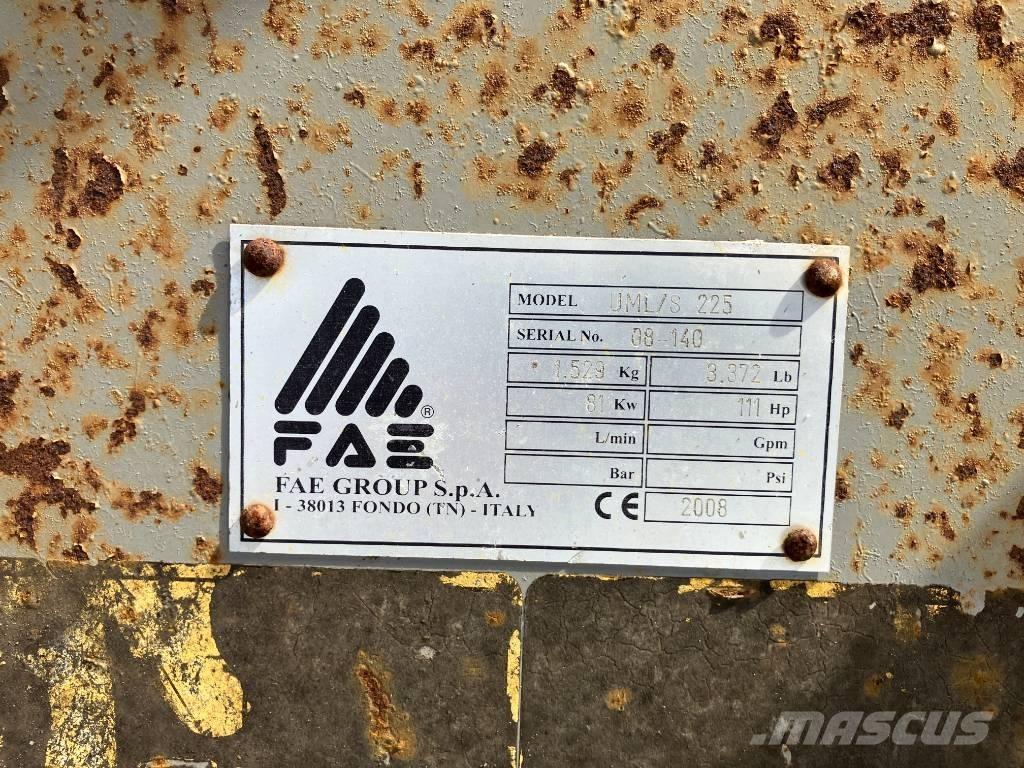 FAE UML/S 225 Jyrsimet