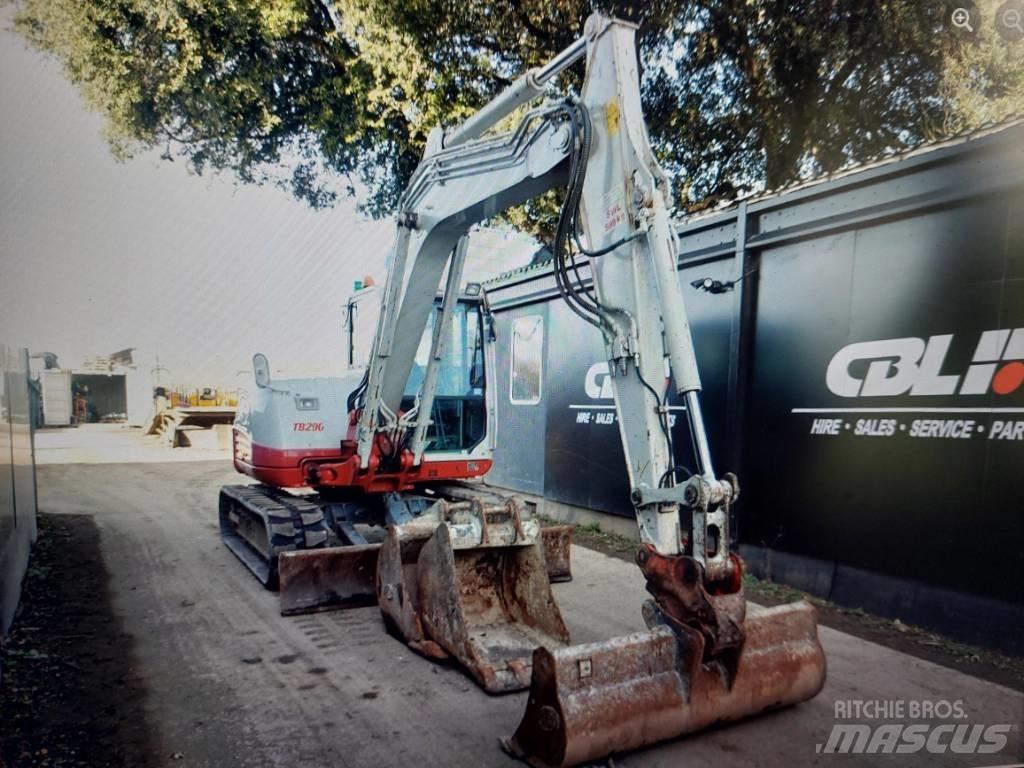 Takeuchi TB 290 Midikaivukoneet 7t - 12t