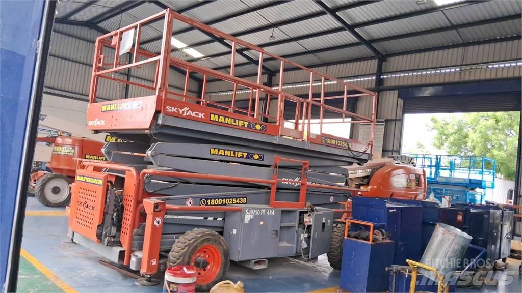 SkyJack 9250RT Saksilavat