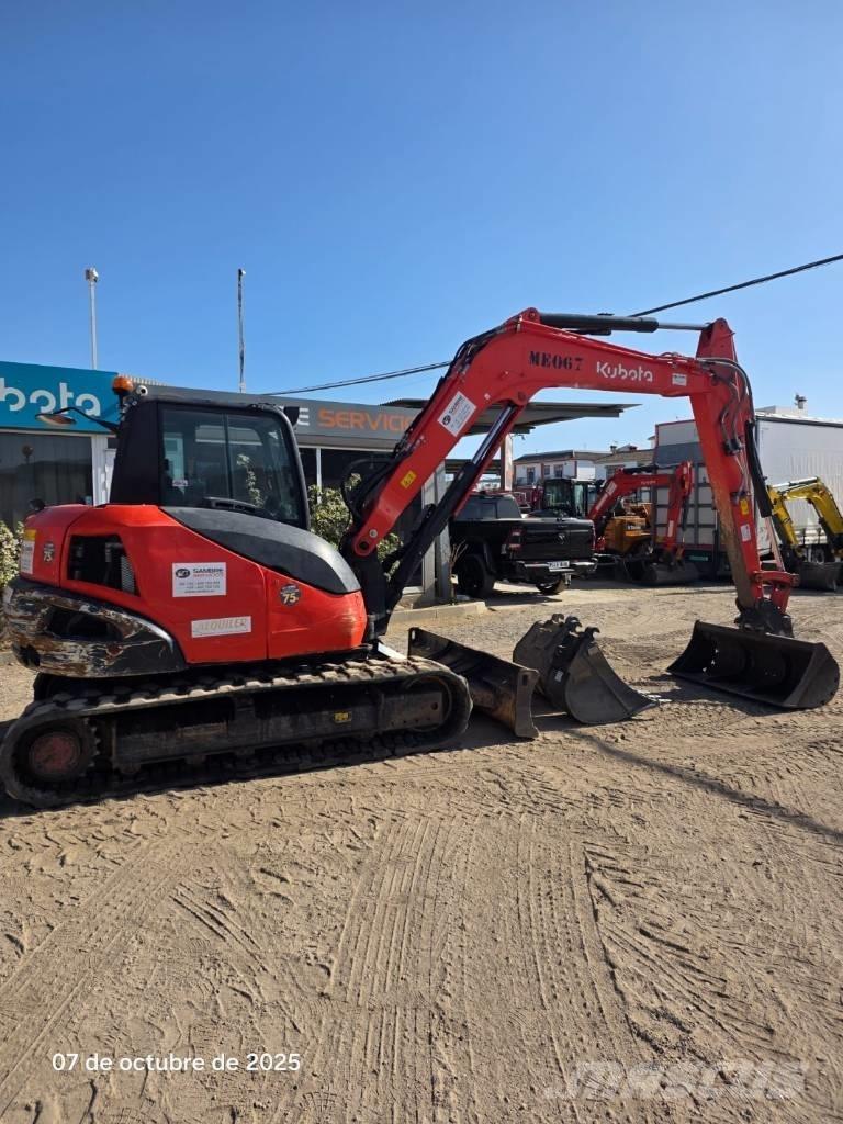 Kubota KX80-4a2 Midikaivukoneet 7t - 12t